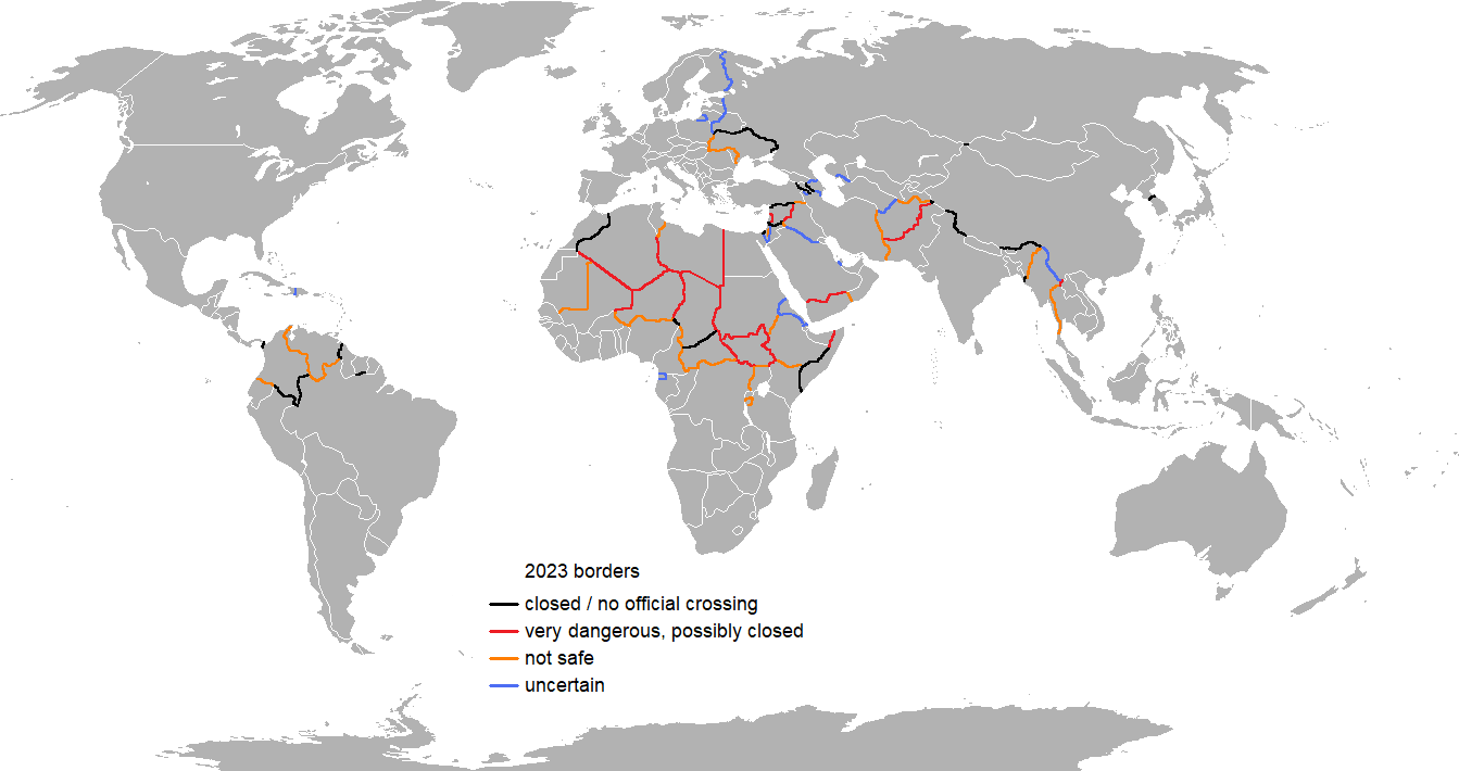 Border crossings